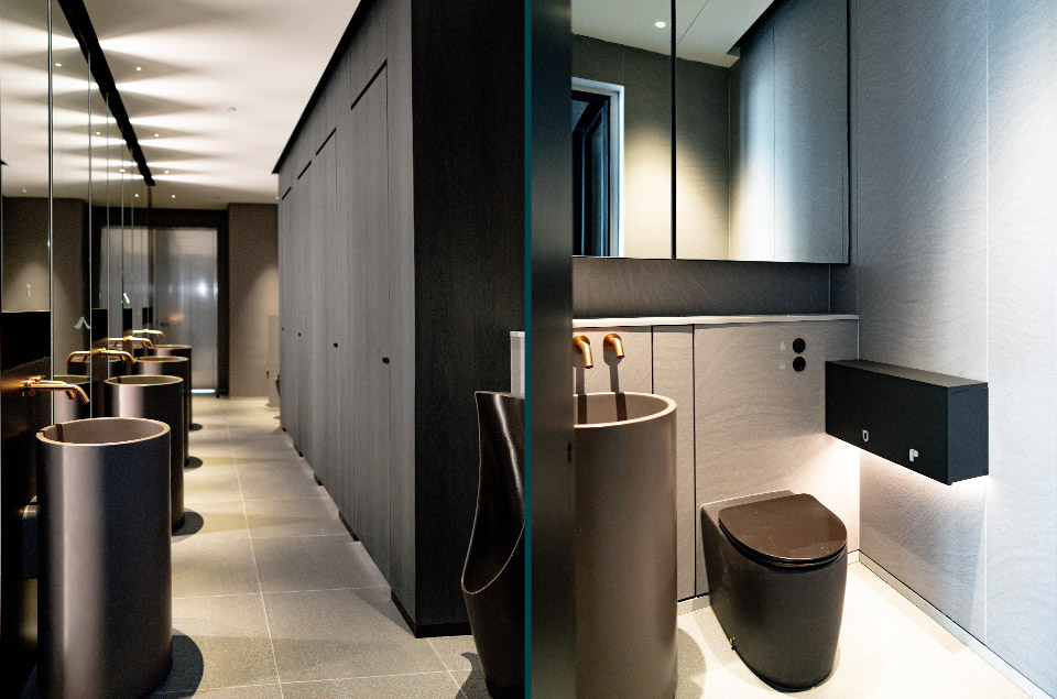 Male Toilets and Executive Toilet