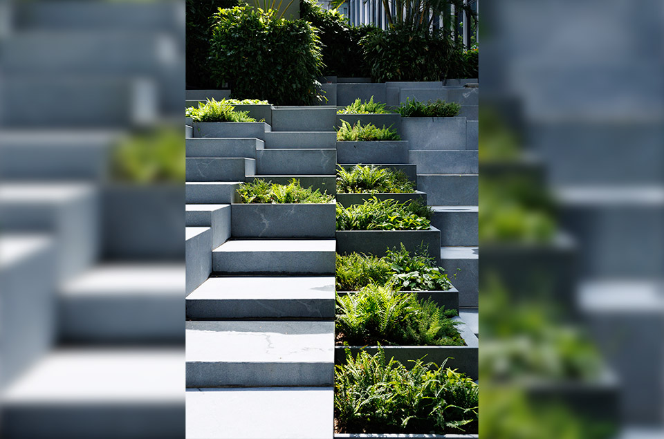 Signature Pixelated Staircase
